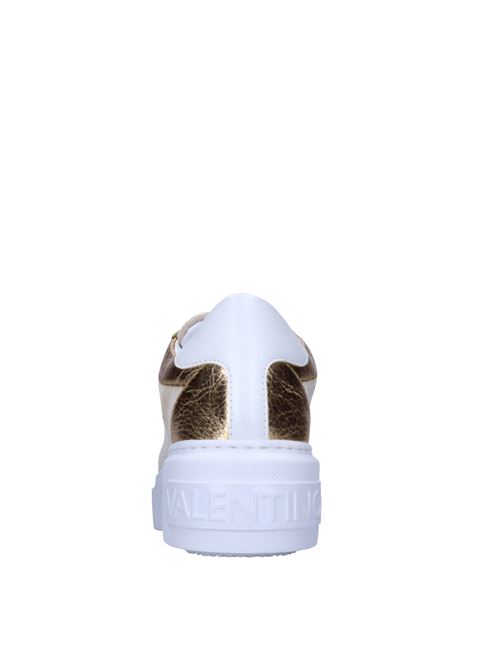 Sneakers in camoscio VALENTINO | 91B2208CAM CRUST LEATHERBEIGE-ORO